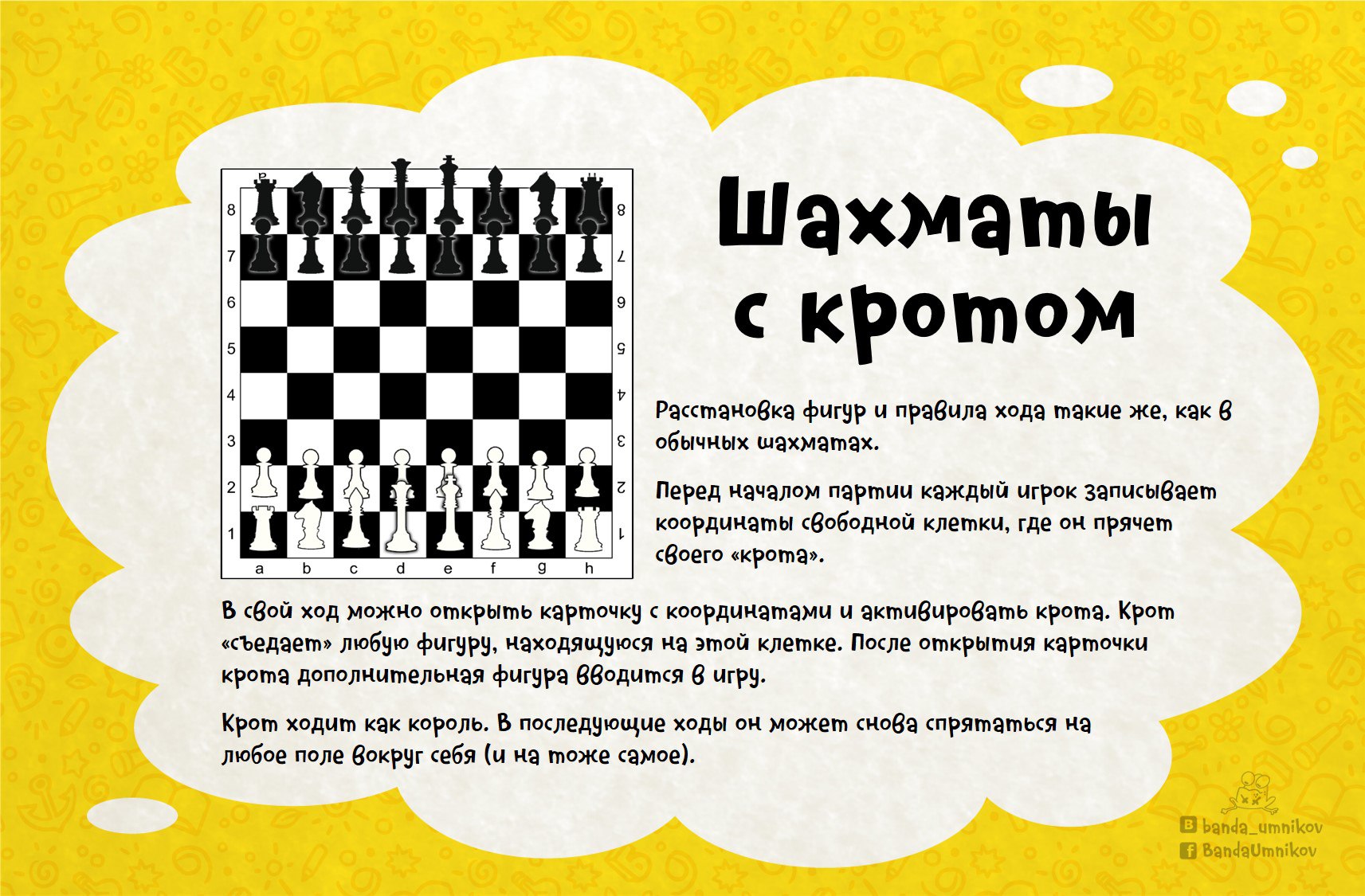 Шахматный набор с уникальным дизайном