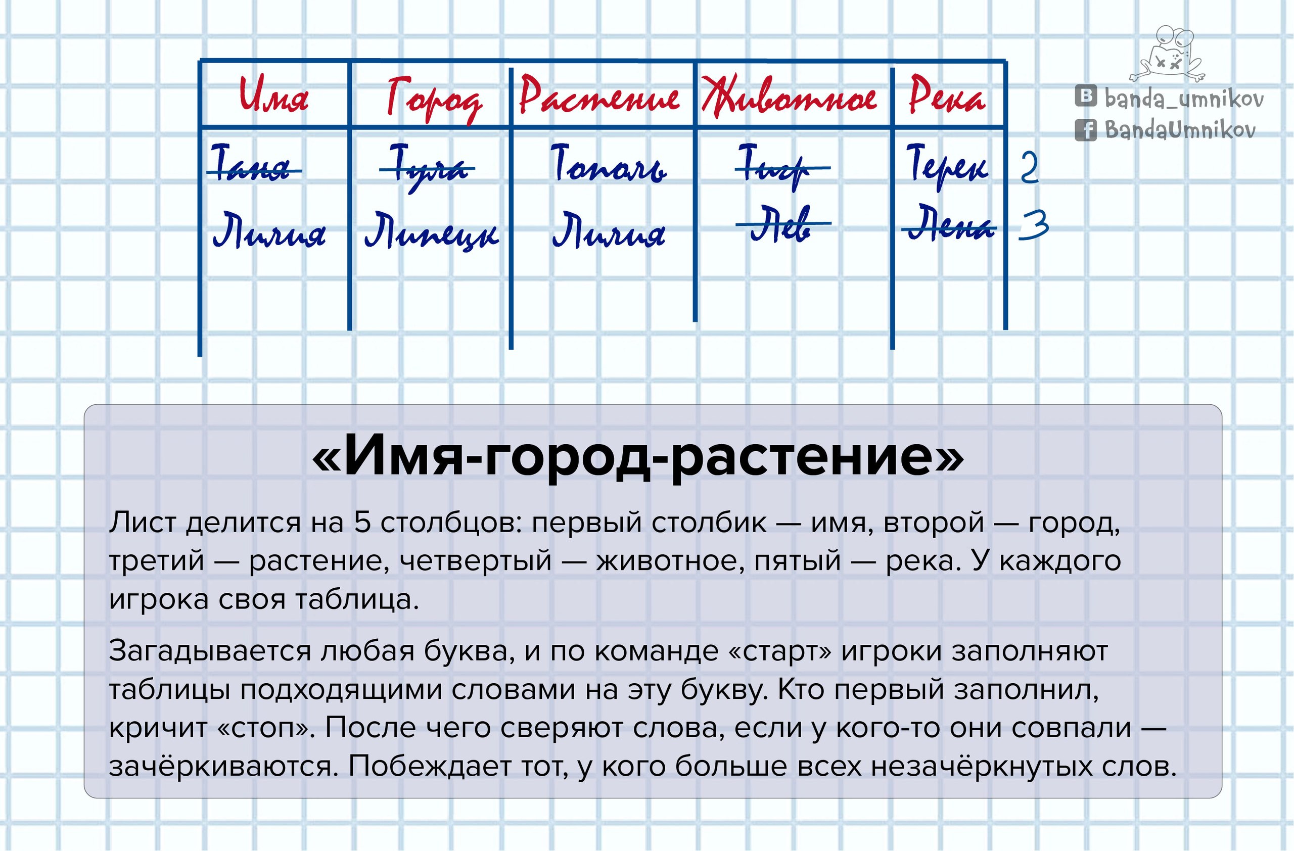 Первая игра из семи для расширения словарного запаса