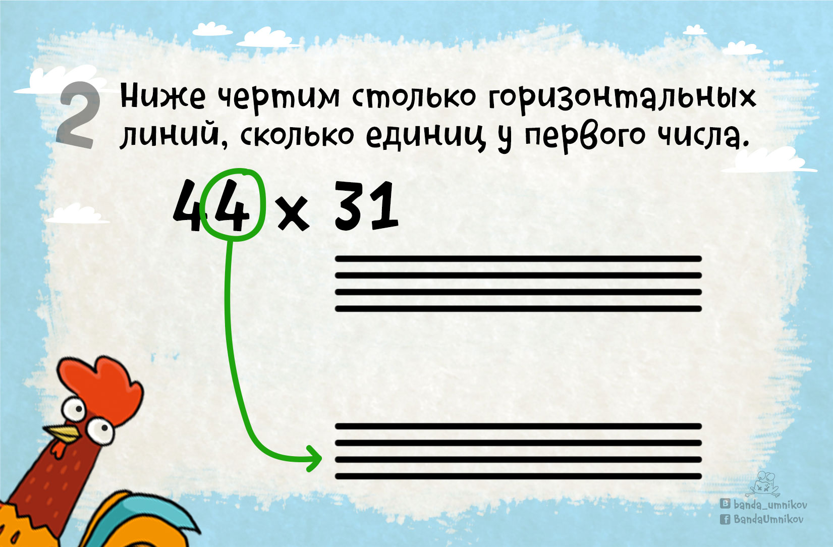 Альтернативный способ умножения, иллюстрация 2