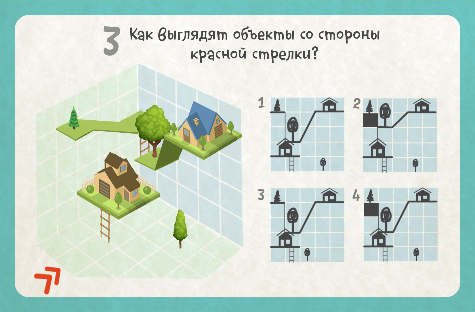 Нестандартная 3D задачка из блога Банды умников