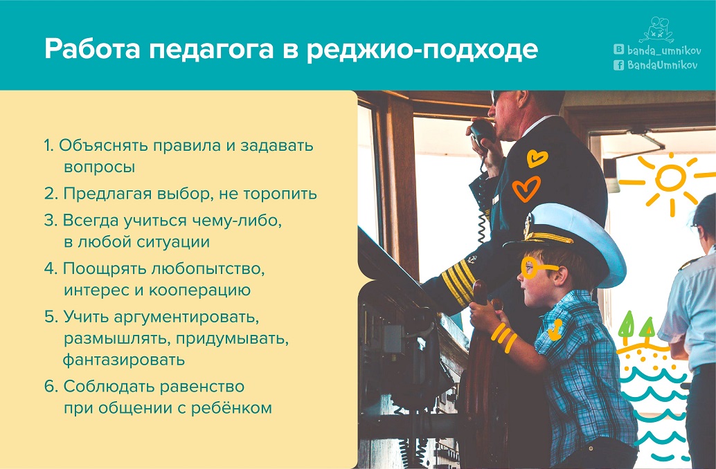 Инфографика о Реджио-подходе: шаг 6