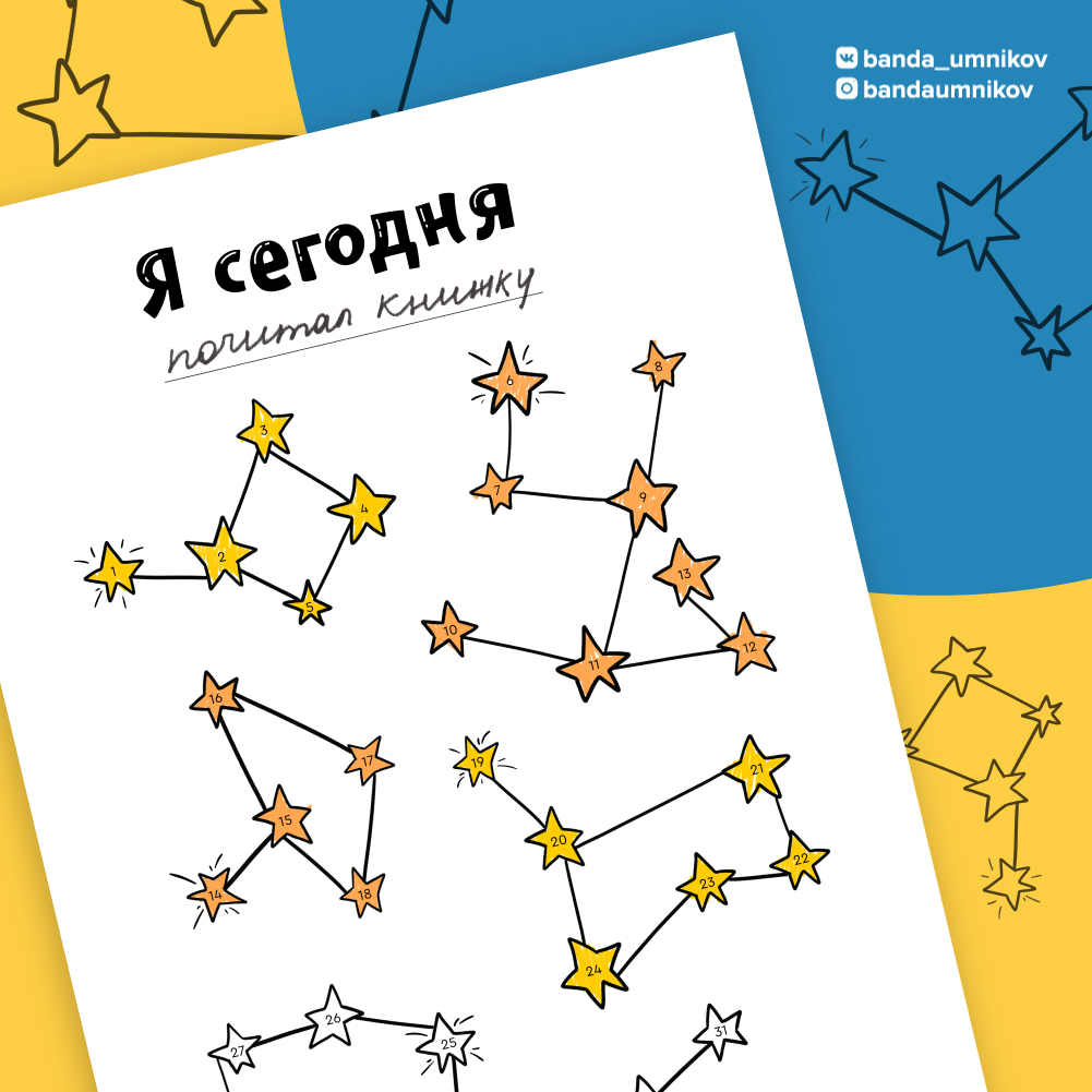 Шаблон трекера привычек (2 из 3)