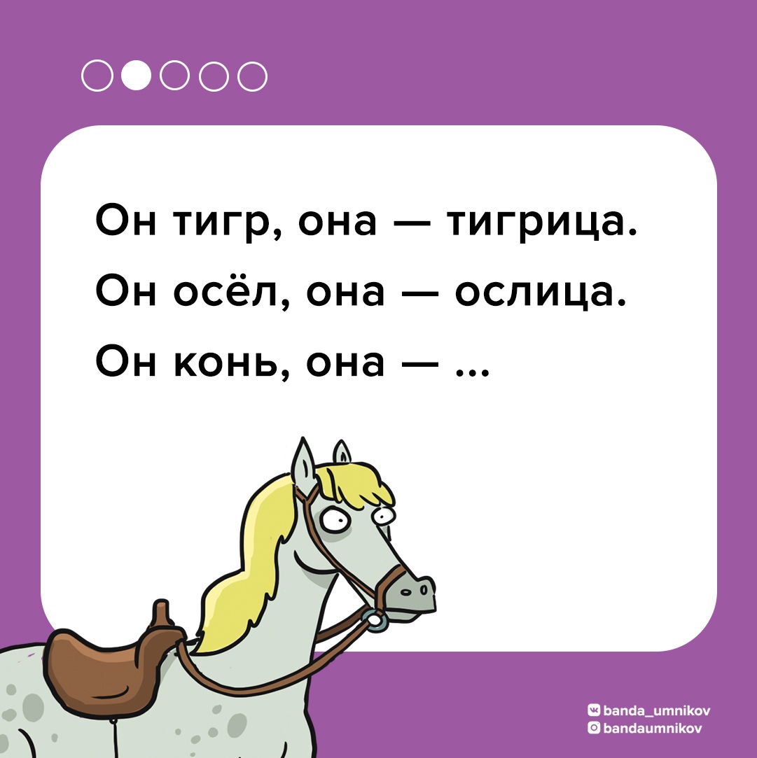 Загадка про коня
