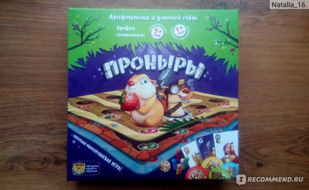 Коробка игры «Проныры»